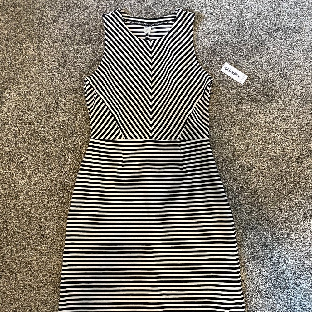 Old Navy Striped Work Dress (NWT)